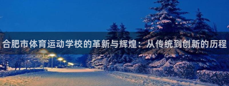 成都熊猫体育公园：合肥市体育运动学校的革新与辉煌：从传统到创新的历程